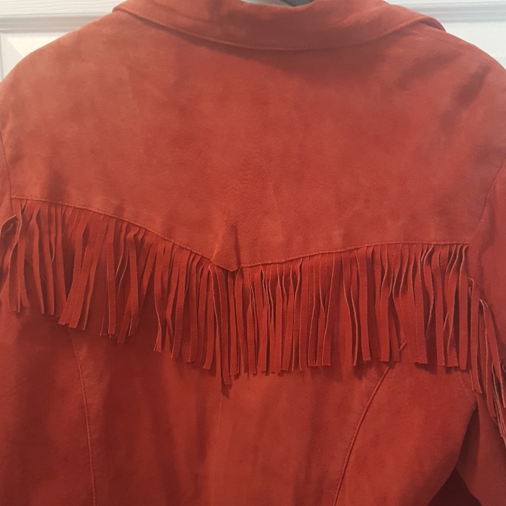 100% Suede leather jacket - Picture 4 of 4